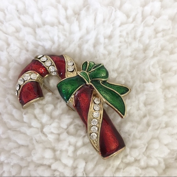 Holiday Christmas Bracelets Pin Set of 3 Enamel - Picture 5 of 8